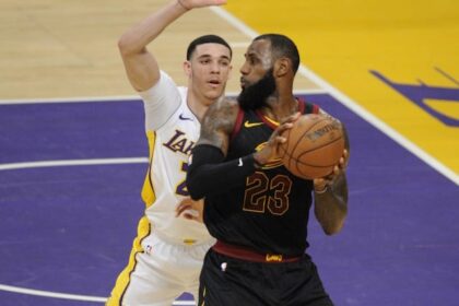 Lonzo Ball, LeBron James, Lakers