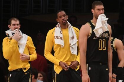 Alex Caruso, Channing Frye, Brook Lopez