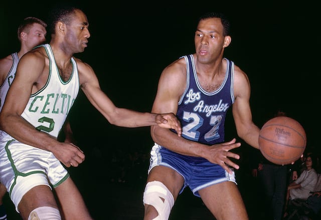 Elgin Baylor, Lakers, Celtics