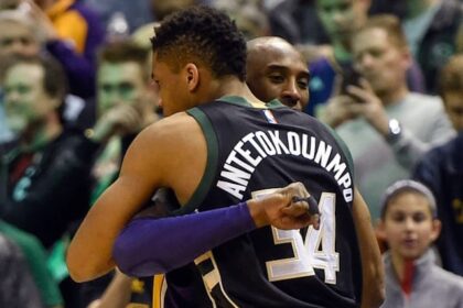 Giannis Antetokounmpo, Kobe Bryant, Los Angeles Lakers, Milwaukee Bucks