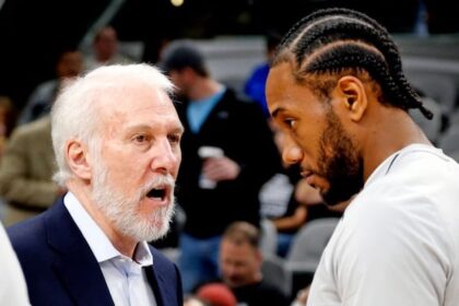 Kawhi Leonard, Gregg Popovich, Spurs, Lakers