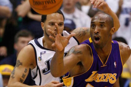 Kobe Bryant, Lakers, Jazz