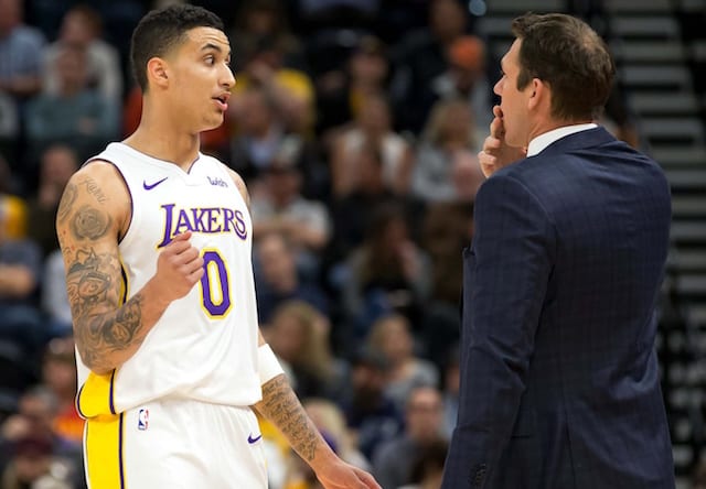 Kyle Kuzma, Luke Walton, Lakers