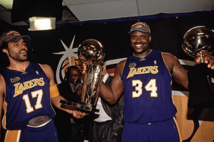 Rick Fox, Shaquille O'Neal, Lakers