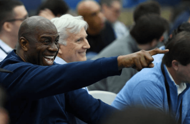 Magic Johnson, Mark Walter, Lakers, Dodgers