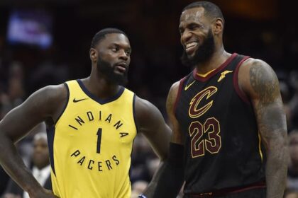LeBron James, Lance Stephenson, Lakers
