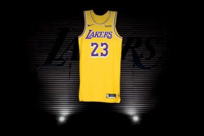 LeBron James, Lakers new Nike jersey