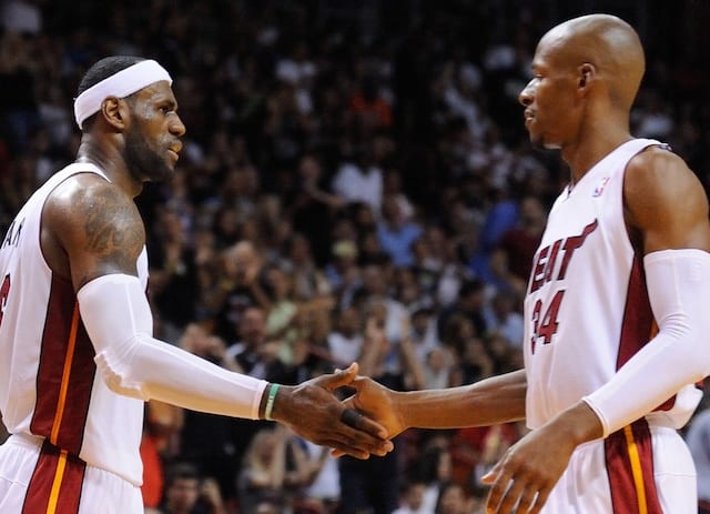 Ray Allen, LeBron James