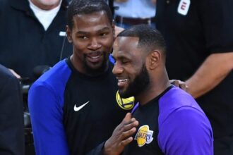 Kevin Durant, LeBron James, Lakers