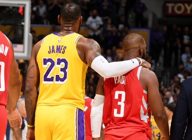 LeBron James, Chris Paul, Lakers