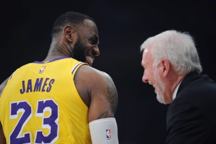 LeBron James, Gregg Popovich, Lakers