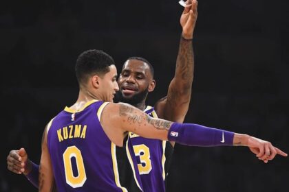 LeBron James, Kyle Kuzma, Lakers