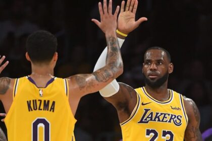 LeBron James, Kyle Kuzma, Lakers