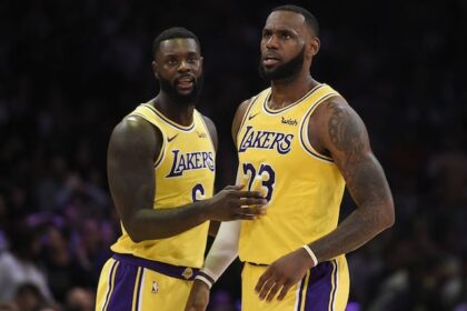 LeBron James, Lance Stephenson, Lakers