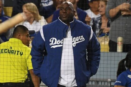 Magic Johnson, Dodgers, Lakers