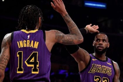 Brandon Ingram, LeBron James, Lakers