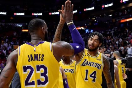 Brandon Ingram, LeBron James, Lakers