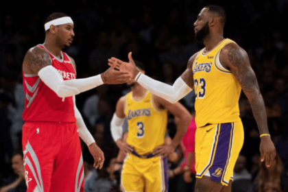 Carmelo Anthony, LeBron James, Lakers
