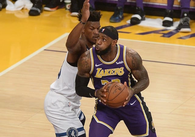 Jimmy Butler, LeBron James, Lakers