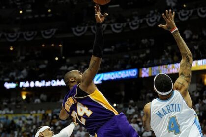 Kobe Bryant, Allen Iverson, Lakers