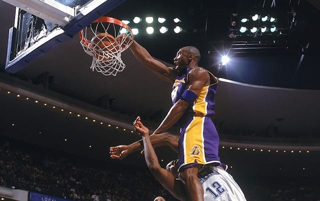 This Day In Lakers History Kobe Bryant Throws Down Slam Dunk On Dwight Howard