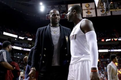 LeBron James, Dwyane Wade, Lakers, Heat