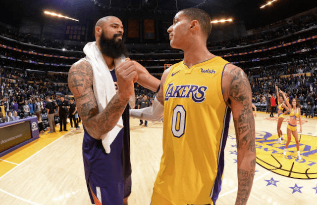 Tyson Chandler, Kyle Kuzma