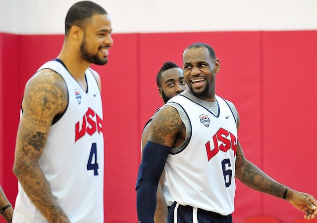 Tyson Chandler, LeBron James