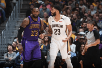 Anthony Davis, LeBron James, Lakers