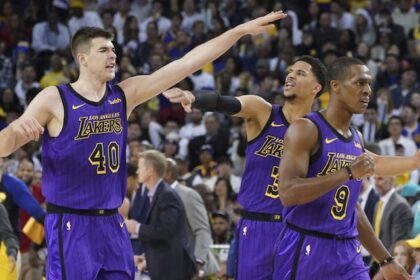 Josh Hart, Rajon Rondo, Ivica Zubac, Lakers