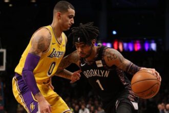 Kyle Kuzma, Lakers, Nets, D'Angelo Russell