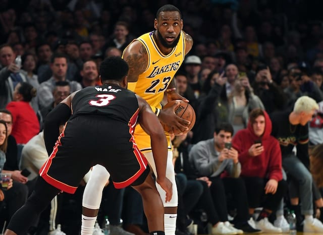 LeBron James, Dwyane Wade, Lakers