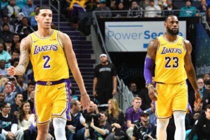 Lonzo Ball, LeBron James, Lakers