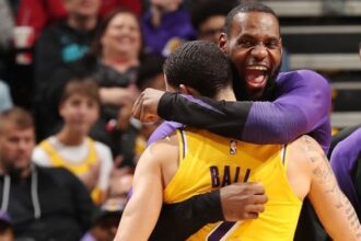 Lonzo Ball, LeBron James, Lakers