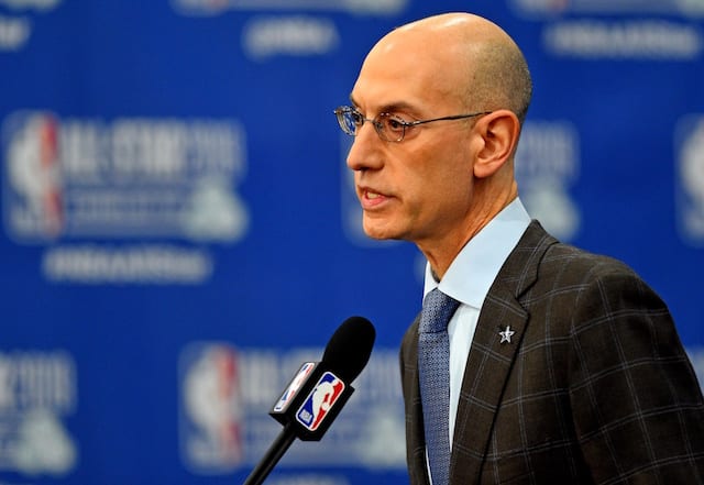 NBA commissioner Adam Silver