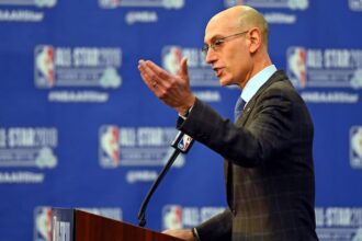 NBA commissioner Adam Silver