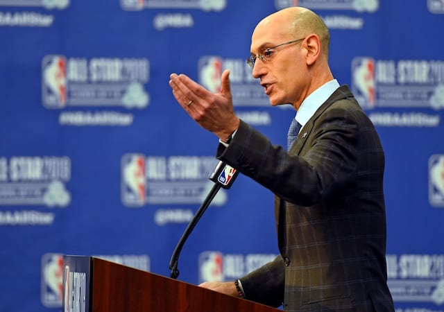 NBA commissioner Adam Silver