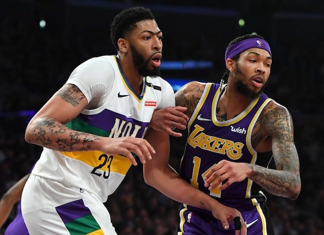 Anthony Davis, Brandon Ingram, Lakers, Pelicans