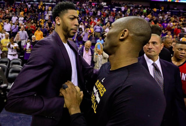 Lakers News Anthony Davis Shares His Favorite Kobe Bryant Memory