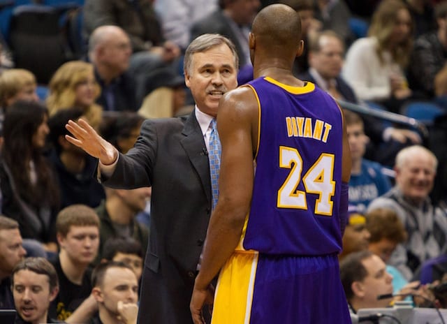 Kobe Bryant, Mike D'Antoni, Lakers