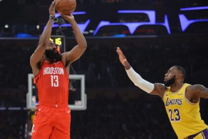 LeBron James, James Harden, Lakers