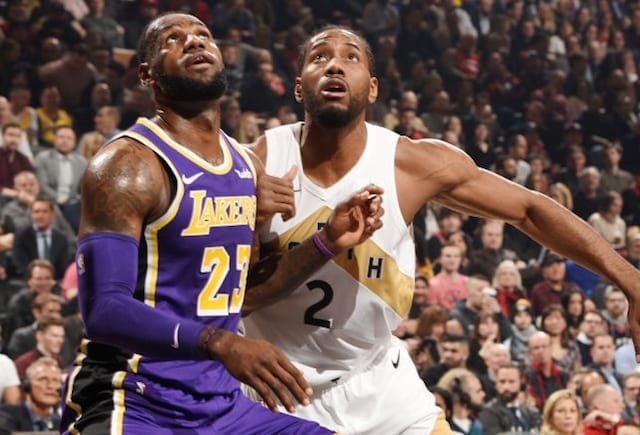 LeBron James, Los Angeles Lakers, Kawhi Leonard