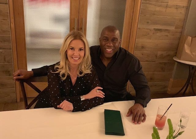 Jeanie Buss, Magic Johnson, Lakers