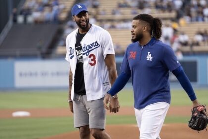 Dodgers Closer Kenley Jansen Shows Passion For Lakers With Custom Mlb Players Weekend Cleats