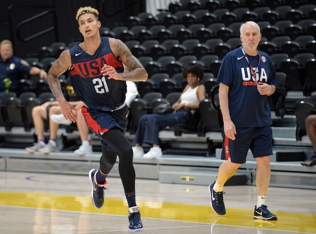 Kyle Kuzma, Lakers, Team USA, Gregg Popovich