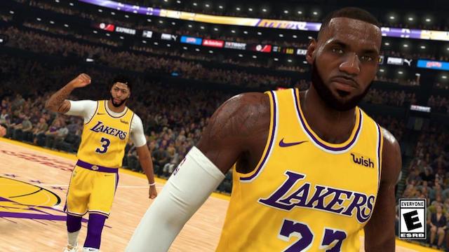 LeBron James, Anthony Davis, NBA 2K20