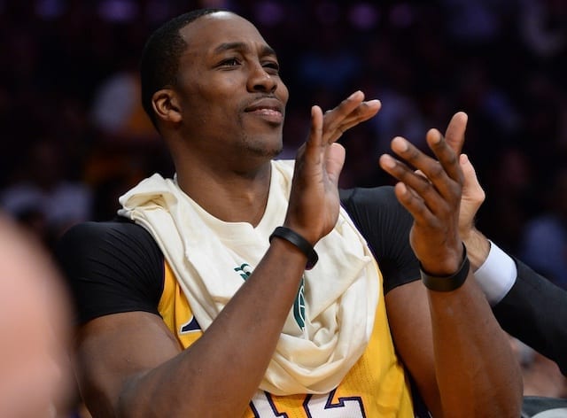 Los Angeles Lakers center Dwight Howard