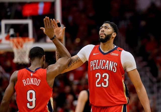 Anthony Davis On Rajon Rondo, Lakers Having To Be On The Same Page