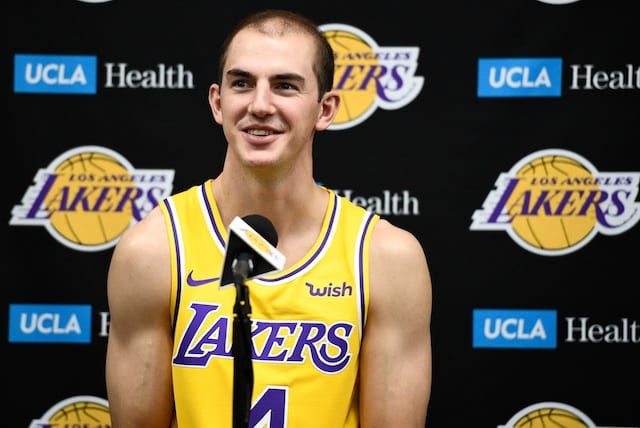 Lakers News: Alex Caruso Discusses What He Worked On In Offseason