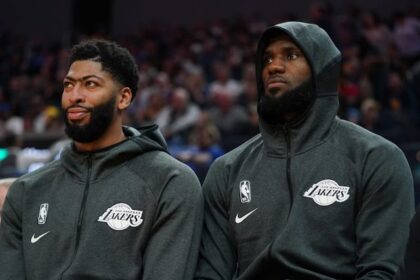 Anthony Davis, LeBron James, Lakers
